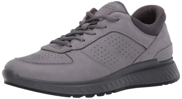 Men's Ecco Exostride Sneaker Shoes - Titanium, 44