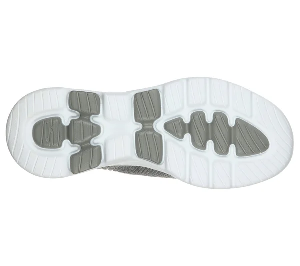 Skechers Women's GOwalk 5 Trendy Slip on Sneaker, Gray