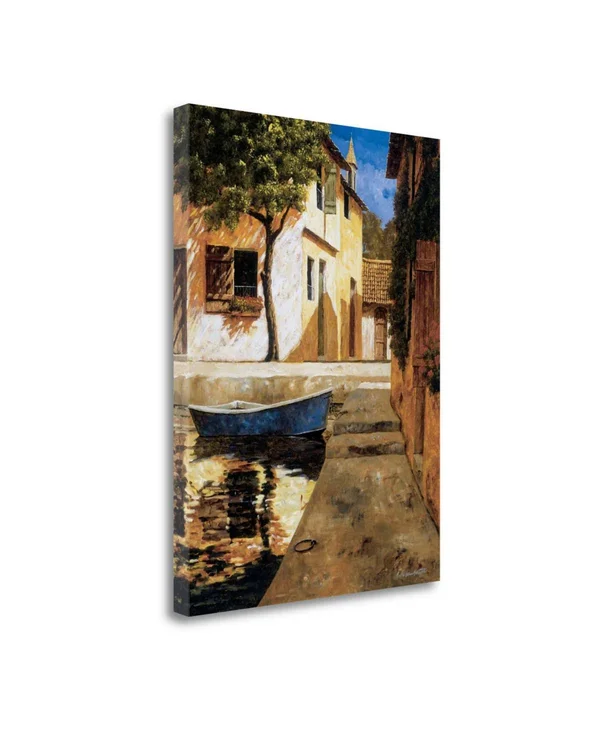 24x22 x 18x22 A Touch of Blue Giclee Print on Gallery Wrap Canvas