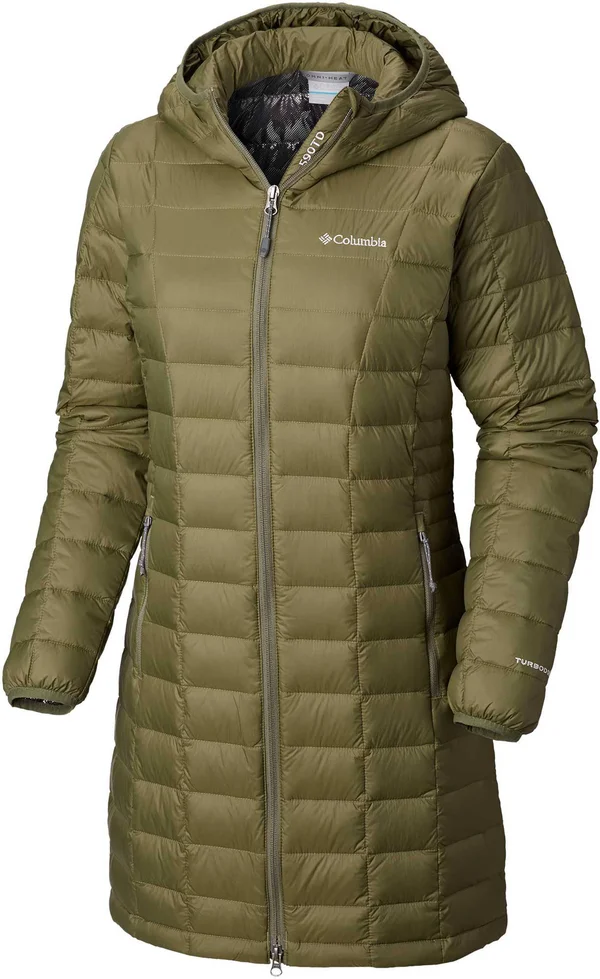 Columbia Women's Voodoo Falls 590 TurboDown Mid Jacket, Nori, M