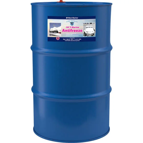 West Marine -50f Engine & Water System Antifreeze, 55 Gallon, for Boats