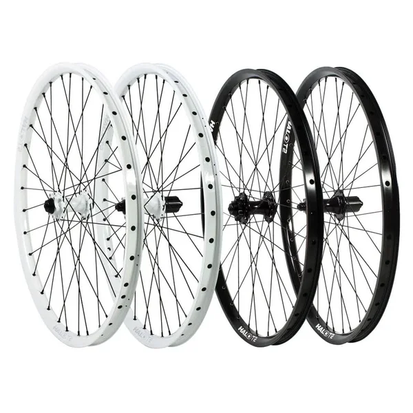 Halo T2 Sealed Bearing Front Wheel 24x22 32H White