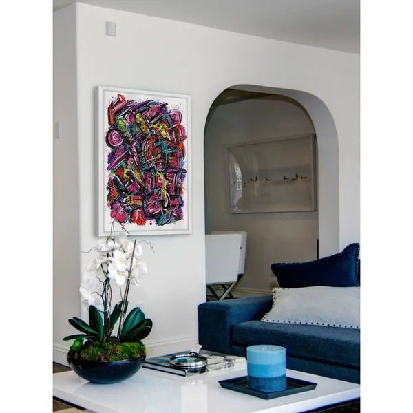 Marmont Hill Spun Framed Painting Print