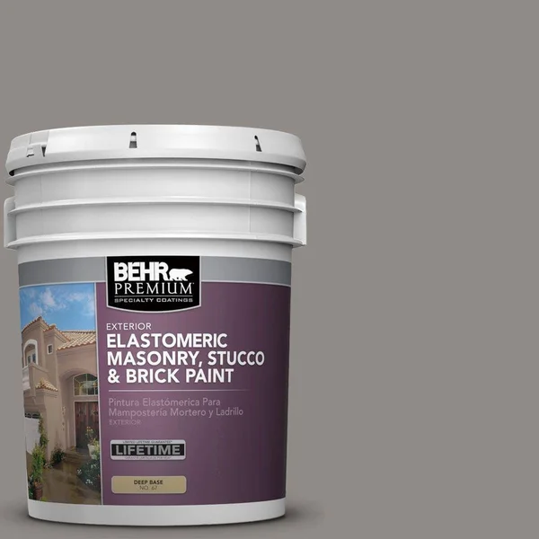 Behr Premium 5 gal. #MS-85 Twilight Falls Elastomeric Masonry, Stucco and Brick Exterior Paint 07118905