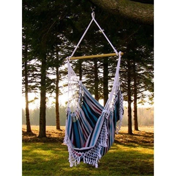 Vivere Brazilian Hammock Chair Denim