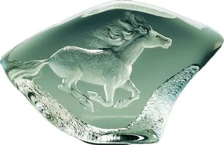 Horse Crystal Sculpture, 33715