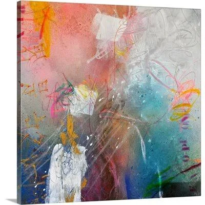 Open Your Mind NO. 1 by BEA Garding Schubert - Painting Print on Canvas Latitude Run Format: Wrapped Canvas - Size: 24x22 H x 24x