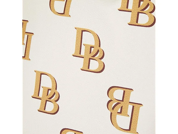 Dooney & Bourke Monogram Drawstring - Beige