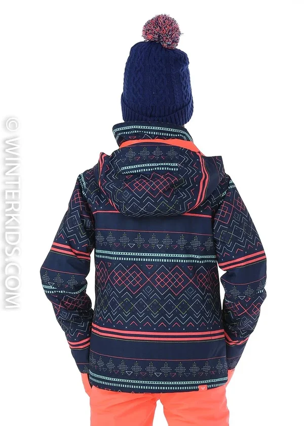 Roxy Girls Jetty Snow Jacket Blue