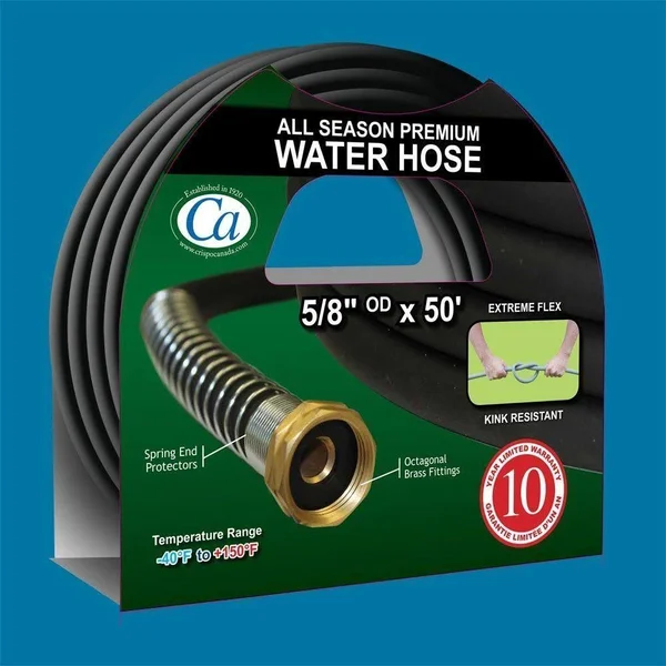 Crispo Canada CRGH5850 5/8x22 x 50& All Season Premium Water Hose