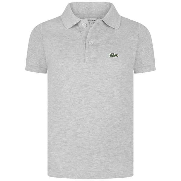 Lacoste Boys Grey Polo Top 10 Years