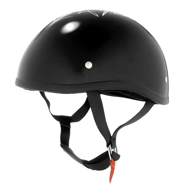 Skid Lid Original Half Helmet - Flat Black Street Rod MD