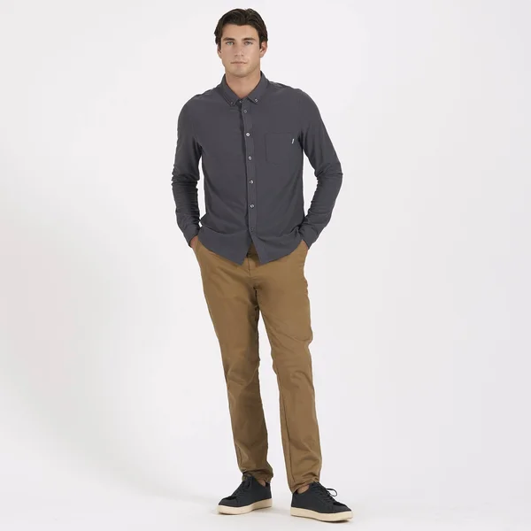 Collins Chino Pants by Vuori in Tobacco, Size 38