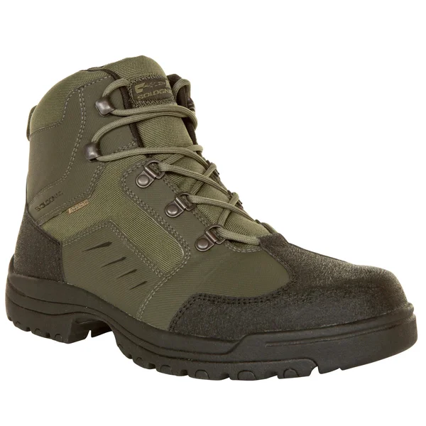 Solognac Men's Land 100, Waterproof Hunting Boots in Green, Size 13
