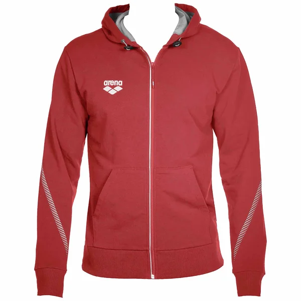 Arena 1d347 Team Line Hooded Jacket - Red, S