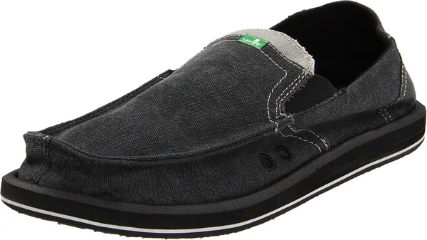 Sanuk Men's Pick Pocket - Charcoal - 7