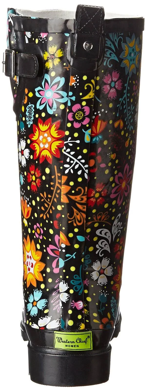 Women's Western Chief Tall Printed Rain Boot, Size: 9, Garden Play