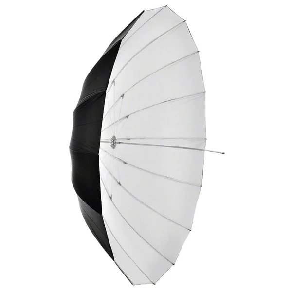 walimex Pro Reflex Umbrella, Diameter 180 cm, Black/White 17192