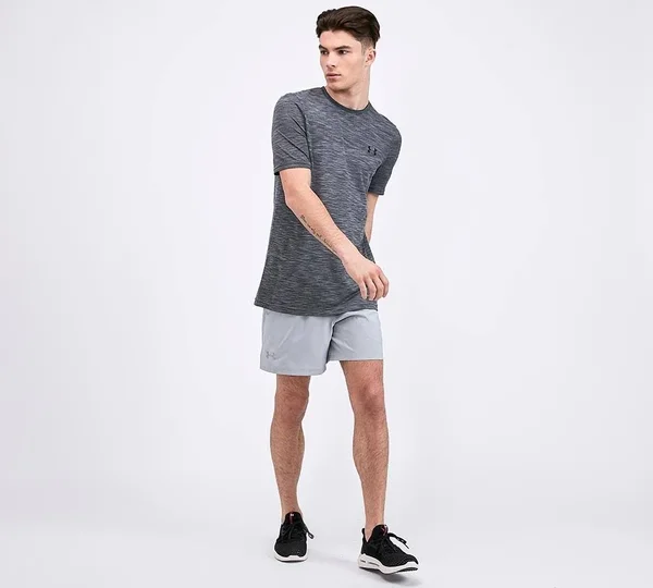Under Armour 011 Mod Gray Speed Stride Solid 7 in Shorts