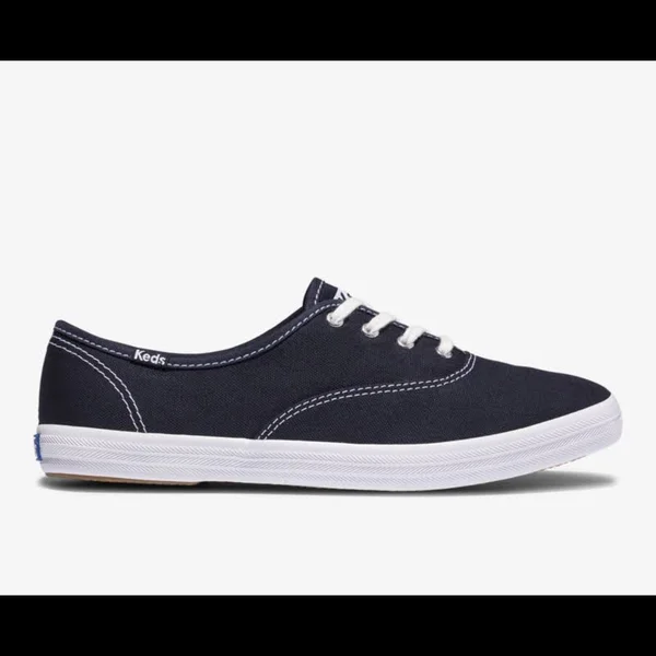 Keds Champion Feat. Organic Cotton Deep Navy - Size 11M Women's Shoes