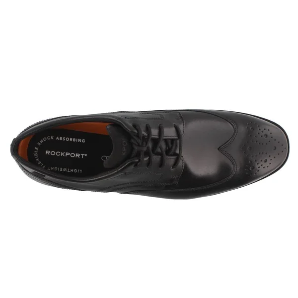 Rockport Men's Garett Wing Tip, Size: 9.5, Black