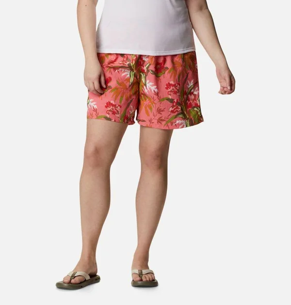Columbia Women's Sandy River II Printed Shorts - 2X, Multi