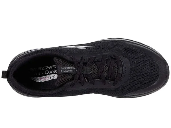 Skechers Women's GOwalk Arch Fit Motion Breeze Sneaker - Black/Black