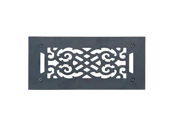 Renovators Supply 8 Heat Air Grille Cast Victorian Overall 5 1/2 x 12