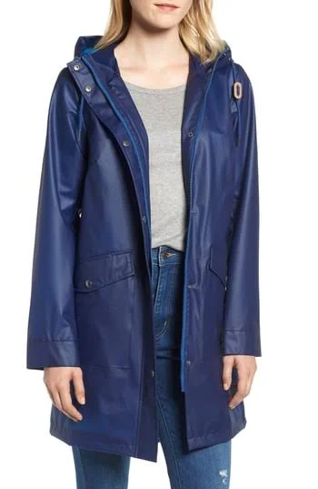 Levi&s Water-Resistant Rain Jacket - Blue Xxs