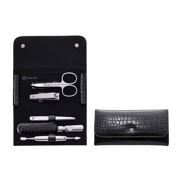 Zwilling Classic INOX 6-Pc Snap Fastener Case - Black
