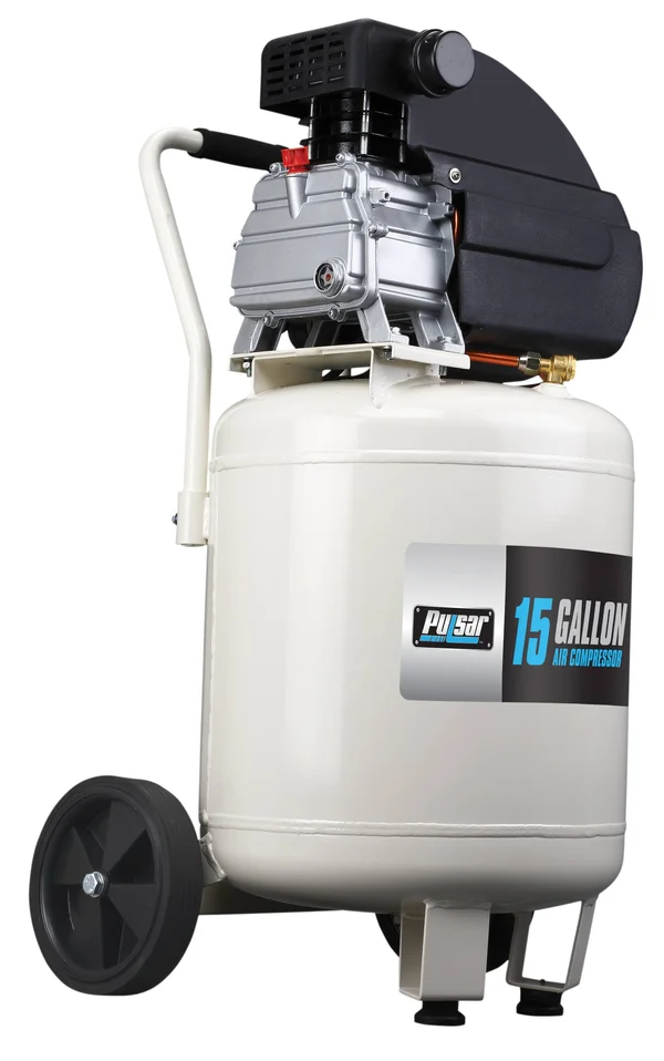 Pulsar PCE6150VK Air Compressor, 15 Gallon