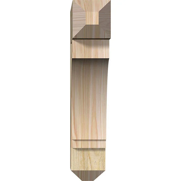 4x22W x 16x22D x 20x22H Imperial Craftsman Rough Sawn BRACKET, Douglas Fir