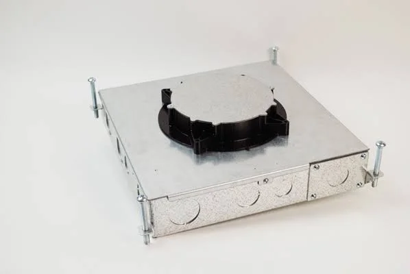 Wiremold RFB4E Recessed Floor Box Compatible W Evolution Series Covers