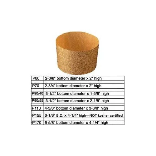 Novacart Panettone Mold P110 100 Pieces