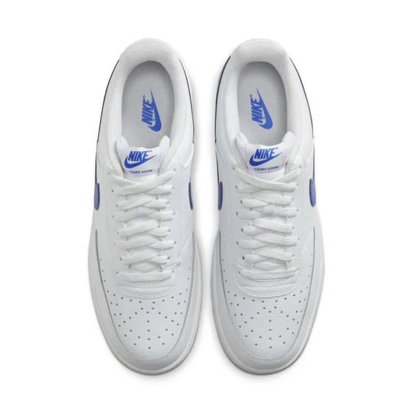 Nike Men Court Vision Low Blue - White 9