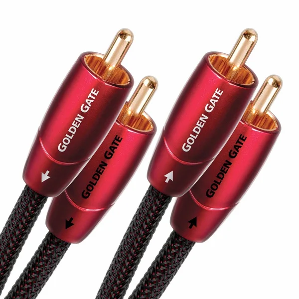 AudioQuest Golden Gate Audio Interconnect 12M (39&5 inch) RCA to RCA