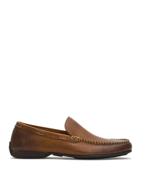 Frye Lewis Venetian Men's Shoes in Cognac Size 12