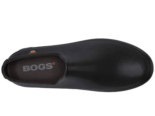 Bogs Women's Patch Clog Solid Shoe - 6 - Black