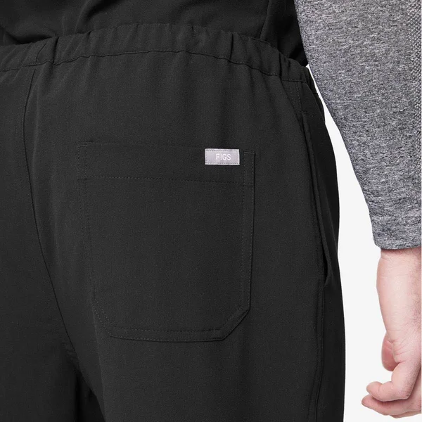 Figs Mens Black Pisco - Basic Scrub Pants