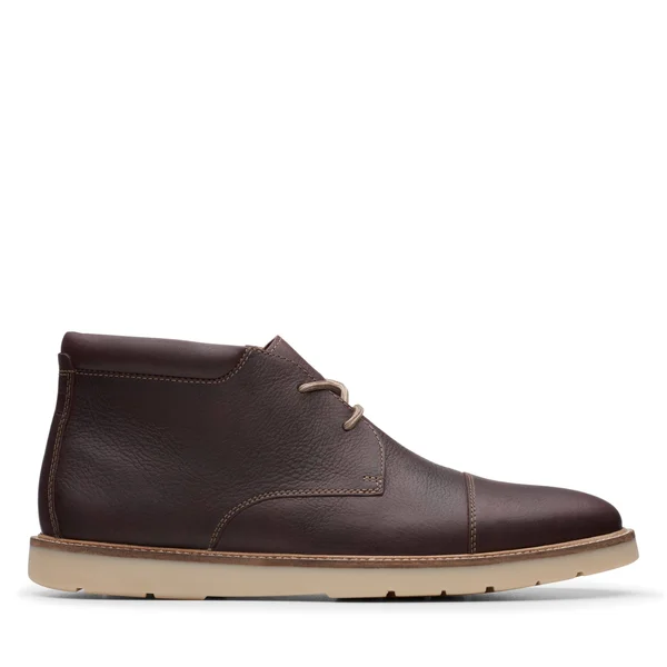 Men's Clarks Grandin Top Chukka Boot - Dark Brown - Size 11.5