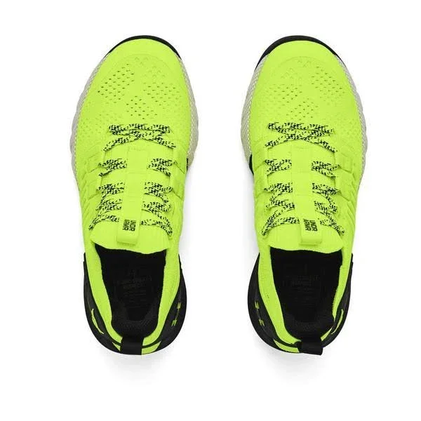 Under Armour Men's Project Rock 3 Training Shoes - Yellow - 11.5
