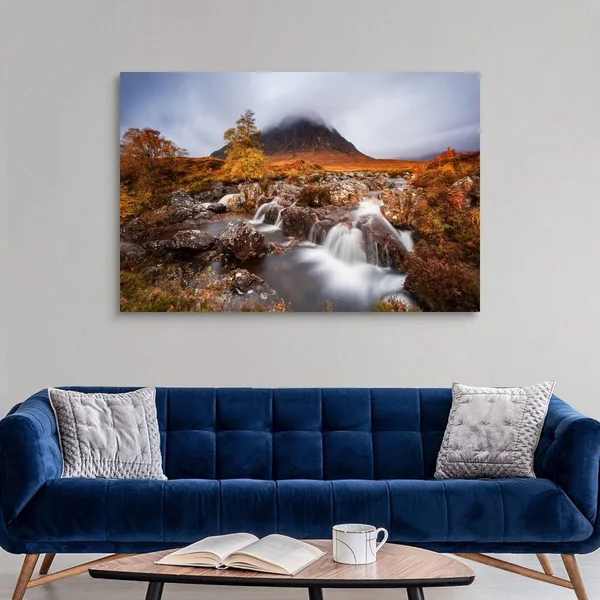 Autumn in The Glencoe, Canvas Wall Art, 60x40, Great Big Canvas