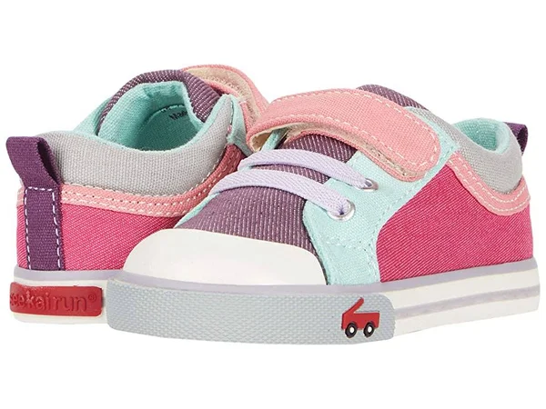 See Kai Run - Kristin Sneakers for Kids, Purple/Berry, 9 M Toddler