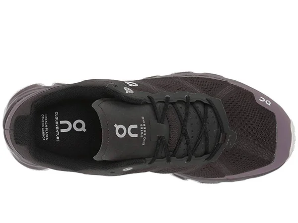 on Running Women's Cloudventure Shadow/Grape - 7.5