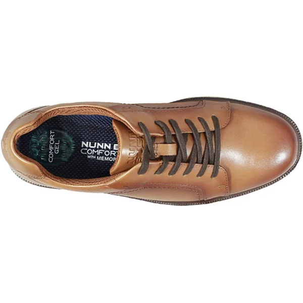 Men's Nunn Bush Mayfield St. Lace to Toe Oxford, Size: 14, Brown