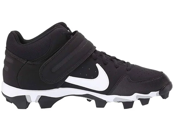 Nike Alpha Huarache Varsity Keystone Mid Black Men's Baseball Cleat 13