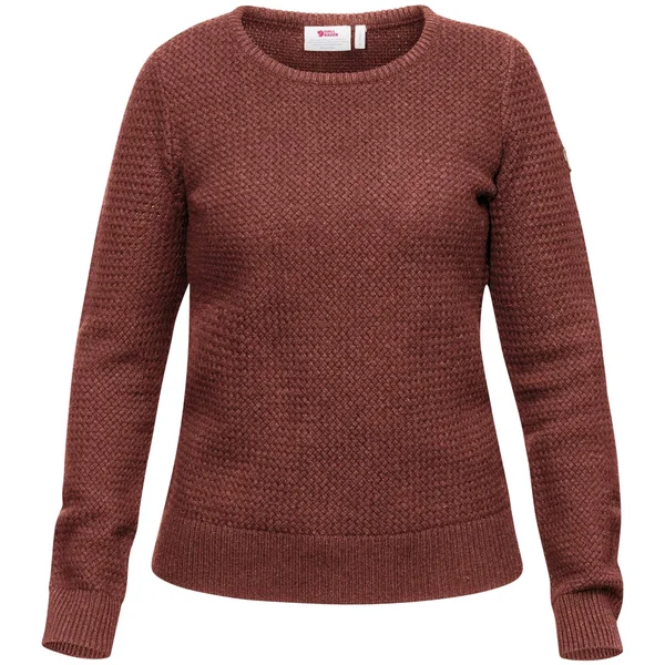 Fjallraven Ovik Structure Sweater - Women's Terracotta Pink, XS