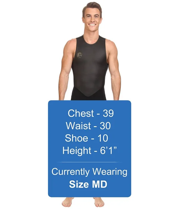 O&Neill O&Riginal 2mm Shorty Wetsuit - Men's Black/Black, XXL