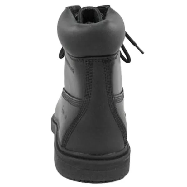 Women's Genuine Grip Footwear Slip-Resistant Waterproof Boot - Size: 5, Black