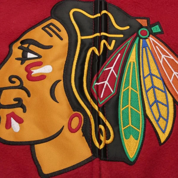 Chicago Blackhawks Hockey Jersey Jumper - Red Size: Small